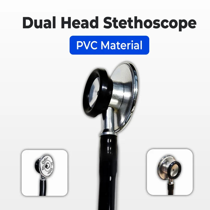 Dual-Head Clinical Stethoscope (OST004) – Lightweight Aluminium with Adult & Paediatric Diaphragms