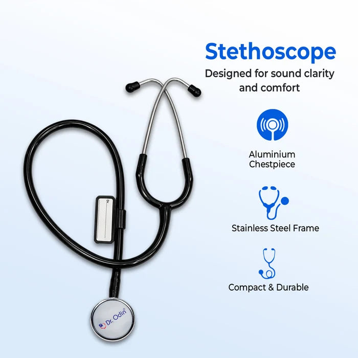 Clinical Single-Head Stethoscope (OST007) – Lightweight Aluminium Chest Piece