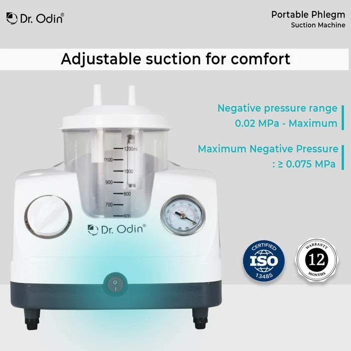 Portable Medical Suction Machine (OSU301) – Compact Oil-Free Lubrication Pump
